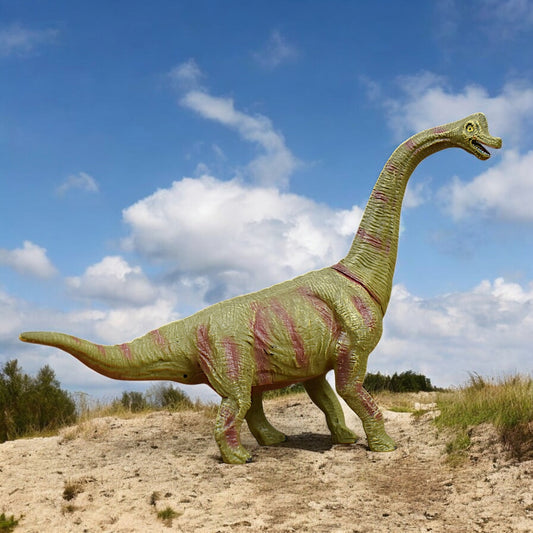 Dinosaur Action Figure - Realistic 10-Inch Brachiosaurus Toy