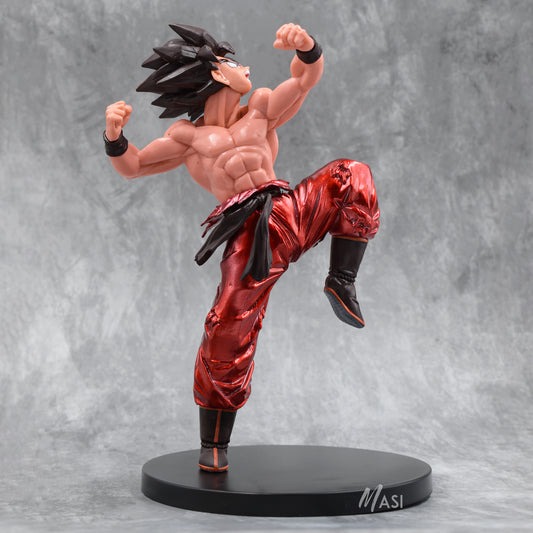 Son Goku Kaioken Action Figure With Stand (18 Cm Height) - Dragon Ball Z