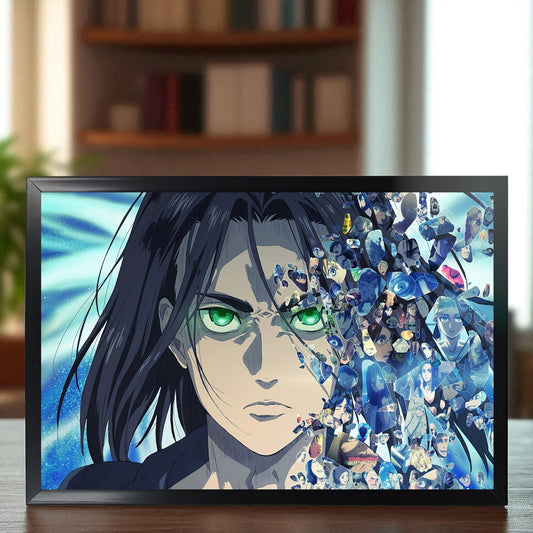 EREN YEAGER PHOTO FRAME (A4 SIZE) - ATTACK ON TITAN