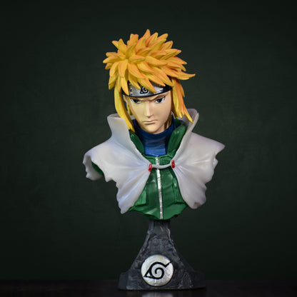 MINATO NAMIKAZE BUST ACTION FIGURE WITH STAND (15 CM HEIGHT) - NARUTO
