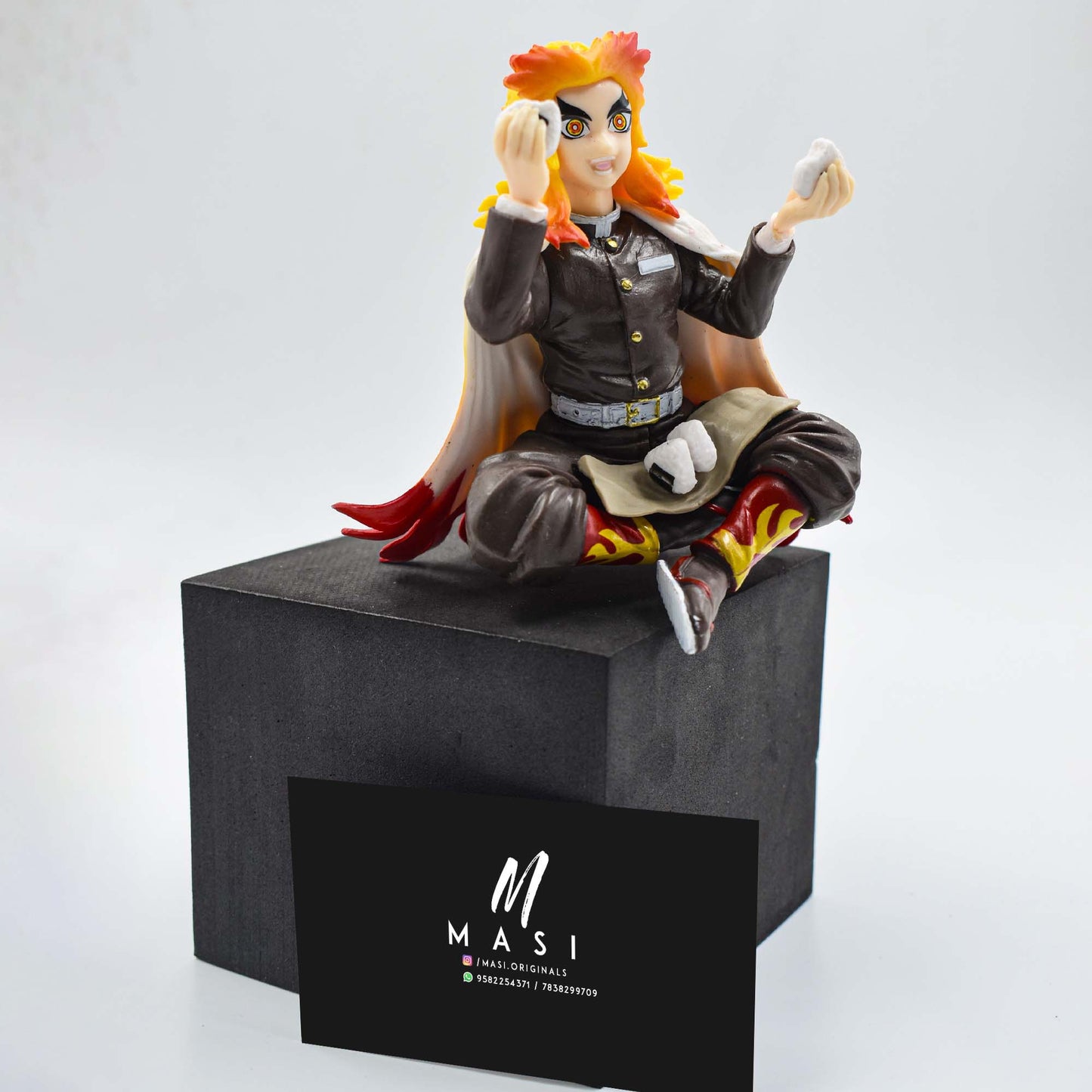 Rengoku Sitting Action Figure - Demon Slayer
