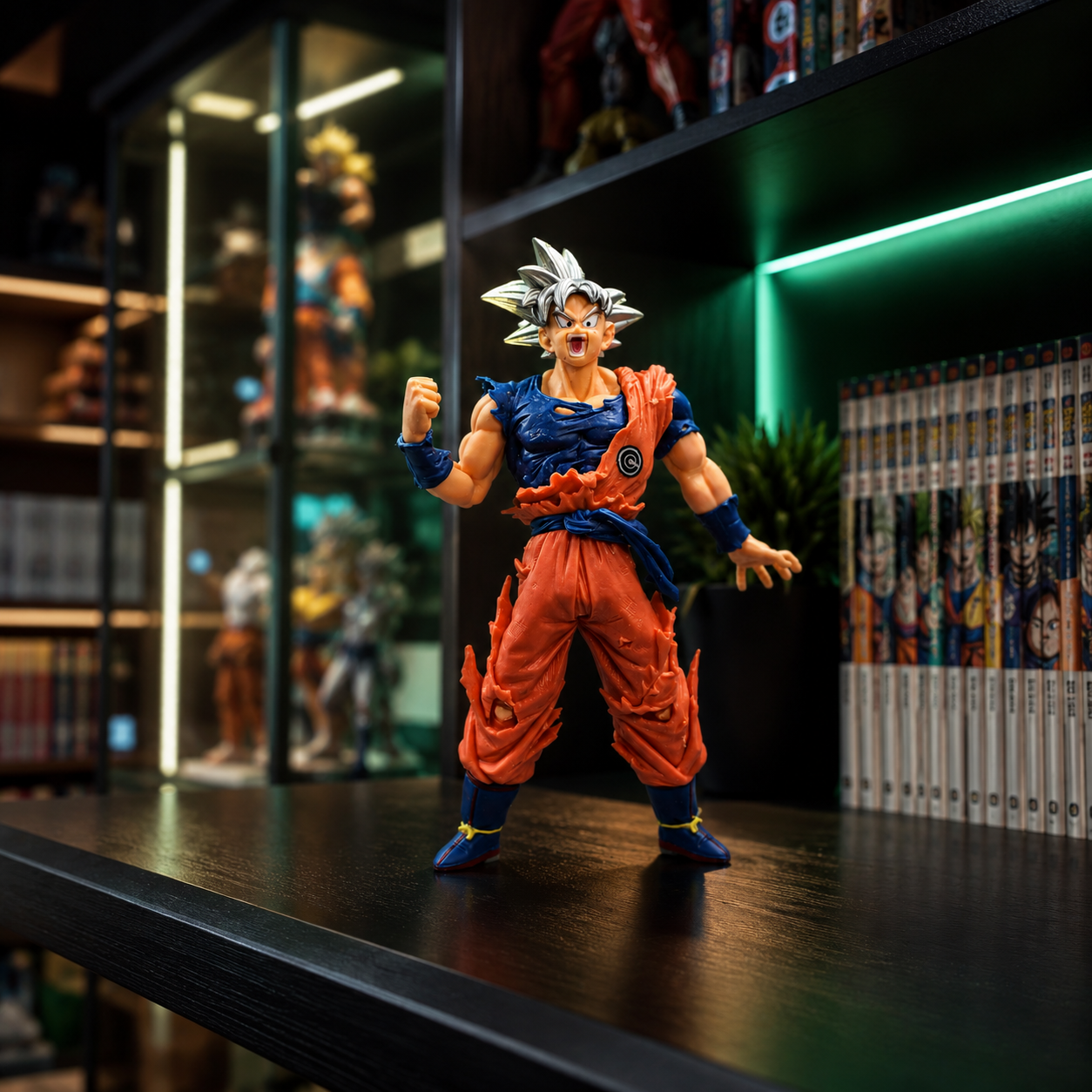 Dragon Ball Super Ultra Instinct Goku Action Figure | 18 cm Premium PVC Collectible