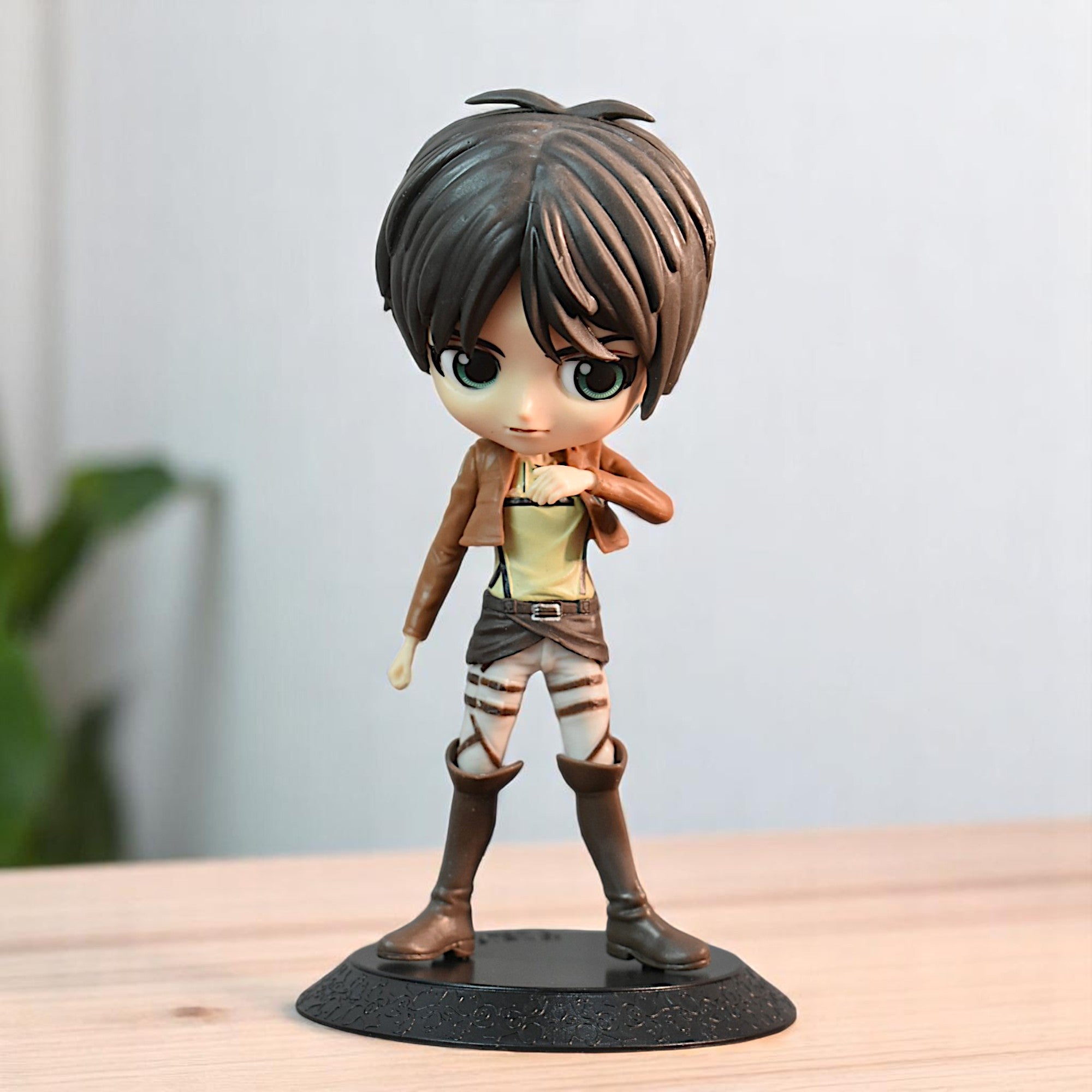EREN YEAGER Q POSKET ACTION FIGURE WITH STAND (15 CM HEIGHT) - ATTACK ON TITAN