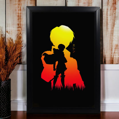 Captain Levi Ackerman Photo Frames (A4 Size) - Attack On Titan