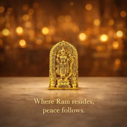 Shri Ram Lalla Ayodhya Mandir Murti Gift - Symbol of Blessings, Faith & Prosperity