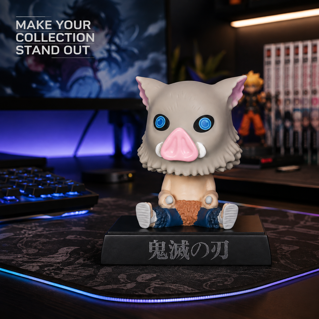 INOSUKE BOBBLEHEAD/MOBILE HOLDER STAND