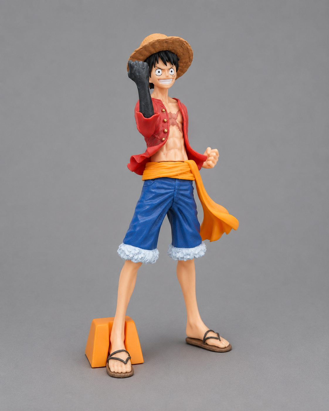 Luffy Iconic Action Figure with Stand (18 cm Height) - One Piece