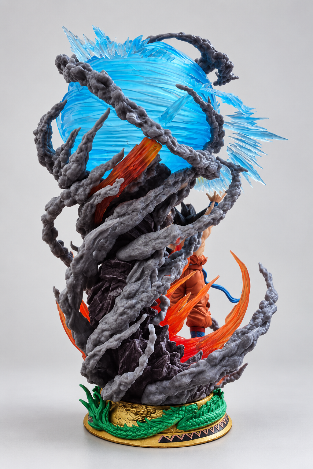 DRAGON BALL Z SON GOKU SPIRIT BOMB LIGHT-UP STATUE – 25 CM