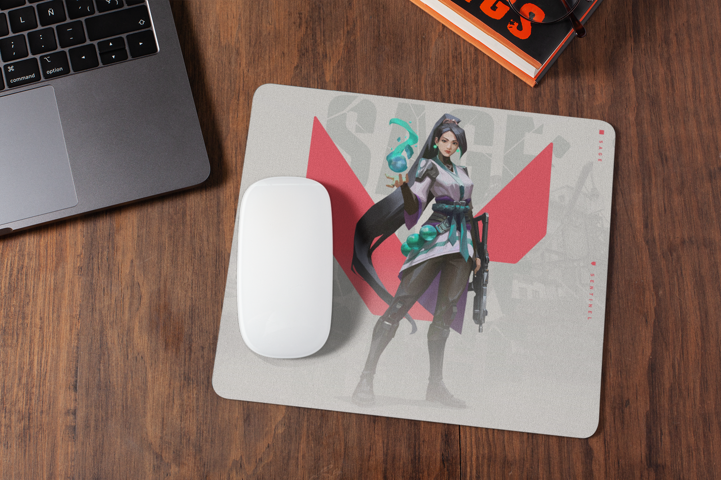 Valorant Sage Mouse Pad (9 X 7.5 Inches) - Gaming Mouse Pad