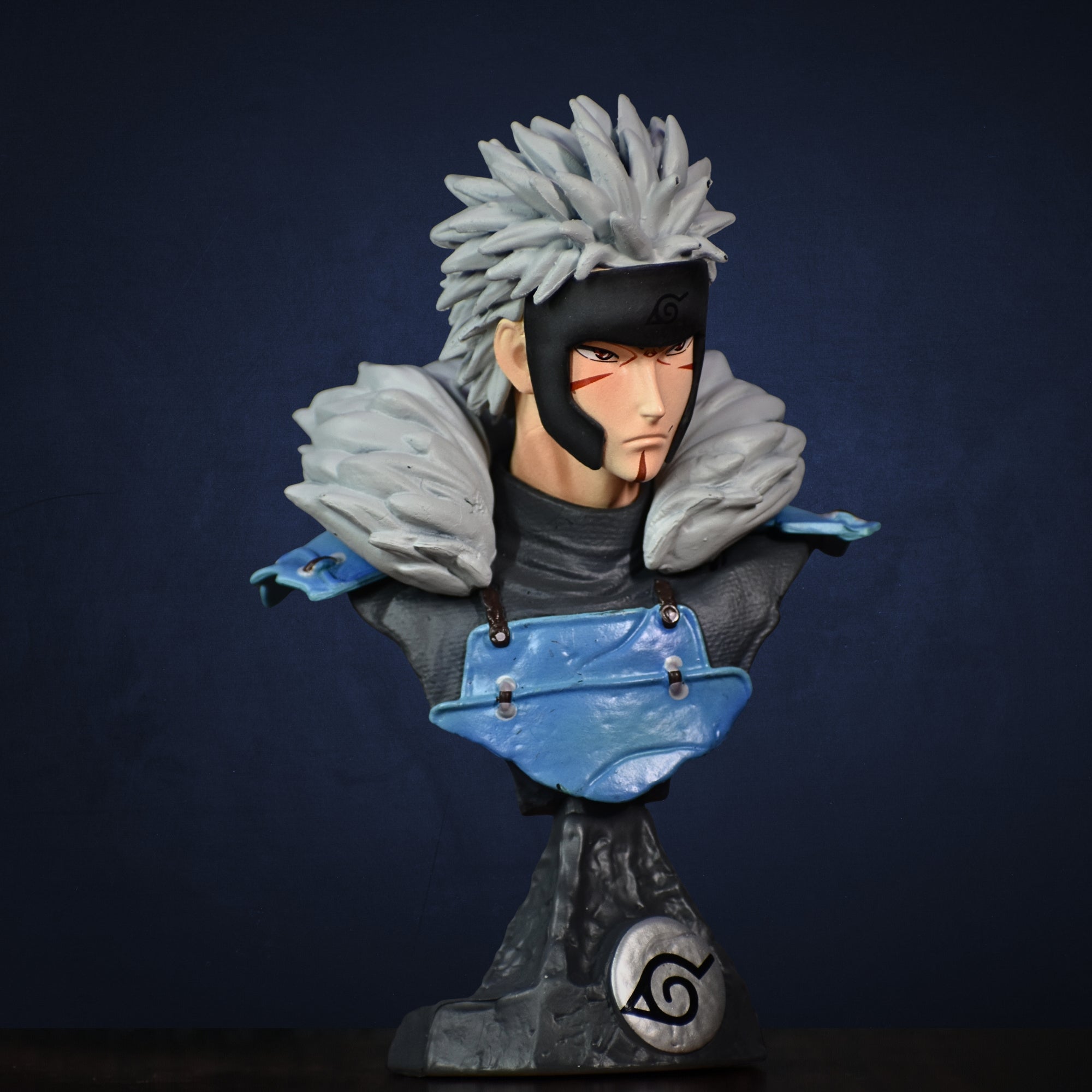 TOBIRAMA SENJU BUST ACTION FIGURE WITH STAND (15 CM HEIGHT) - NARUTO