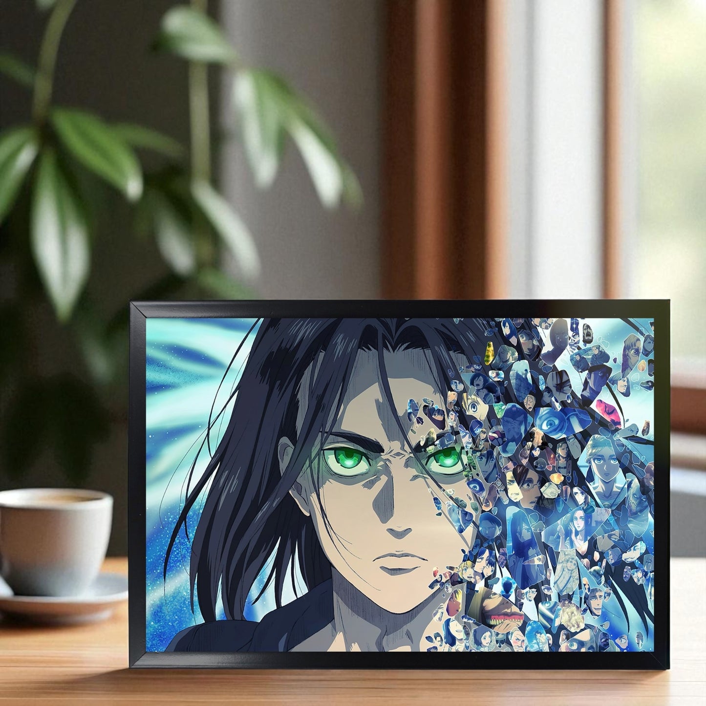 EREN YEAGER PHOTO FRAME (A4 SIZE) - ATTACK ON TITAN