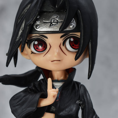 Uchiha Itachi Q Posket Action Figure With Stand (15 Cm Height) - Naruto