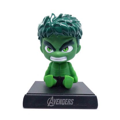 MARVEL HULK BOBBLEHEAD/MOBILE HOLDER STAND