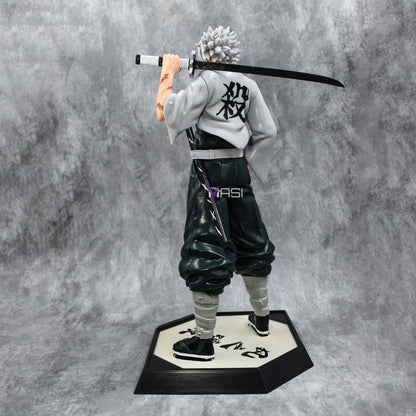 The Wind Hashira - Sanemi Shinazugawa Action Figure (30 Cm Height) -  Demon Slayer