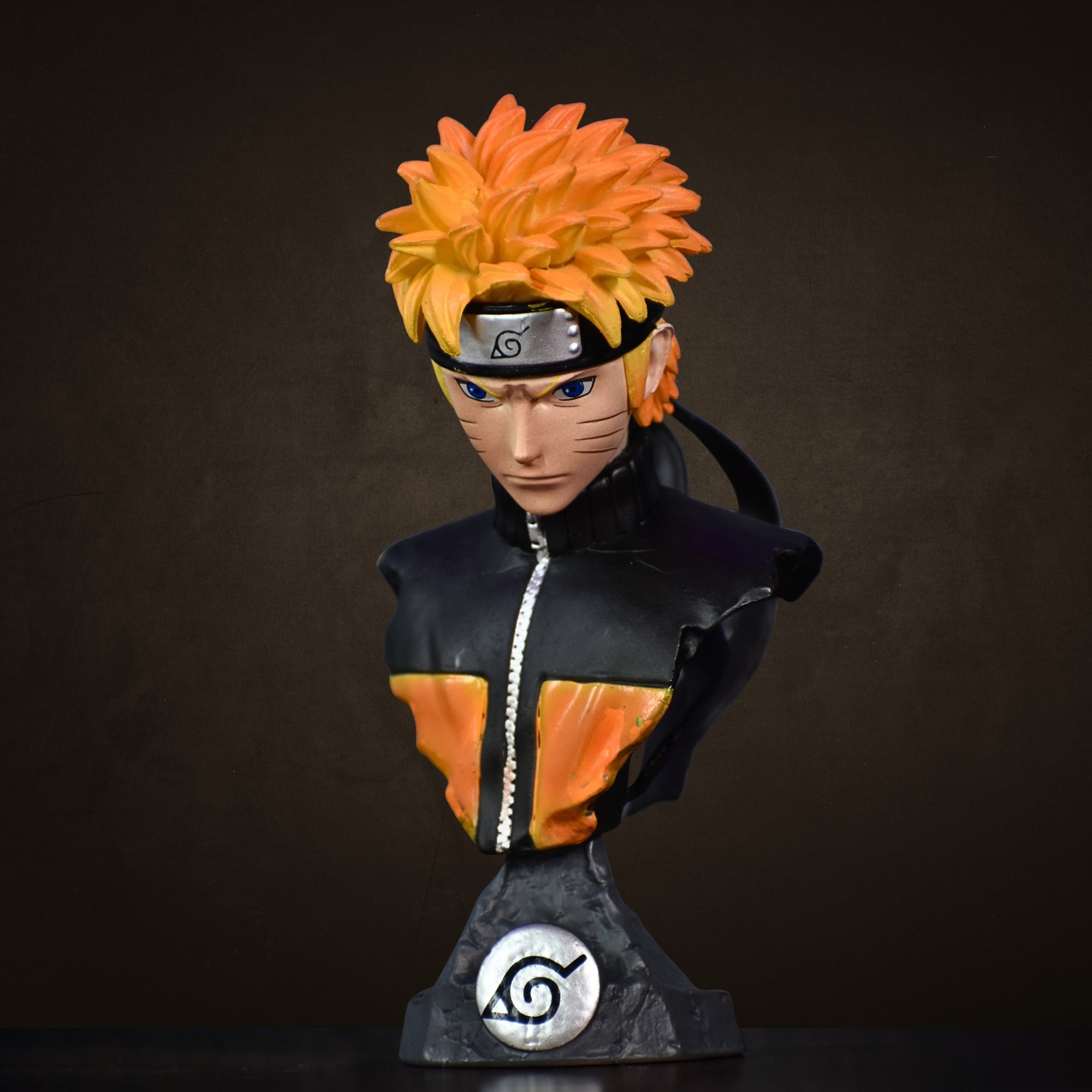 NARUTO UZUMAKI BUST ACTION FIGURE WITH STAND (15 CM HEIGHT) - NARUTO