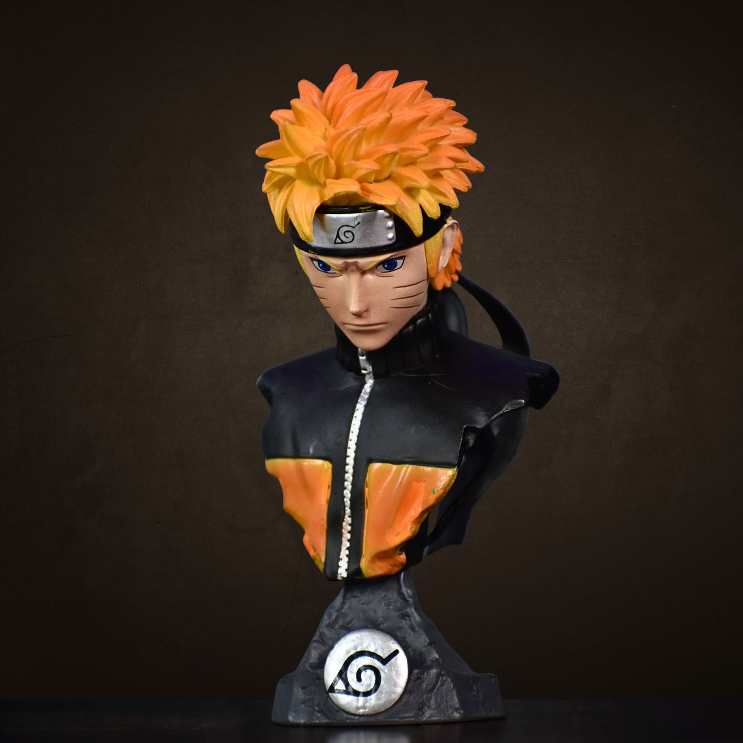 NARUTO UZUMAKI BUST ACTION FIGURE WITH STAND (15 CM HEIGHT) - NARUTO
