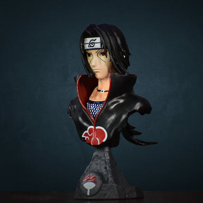 ITACHI UCHIHA BUST ACTION FIGURE WITH STAND (15 CM HEIGHT) - NARUTO
