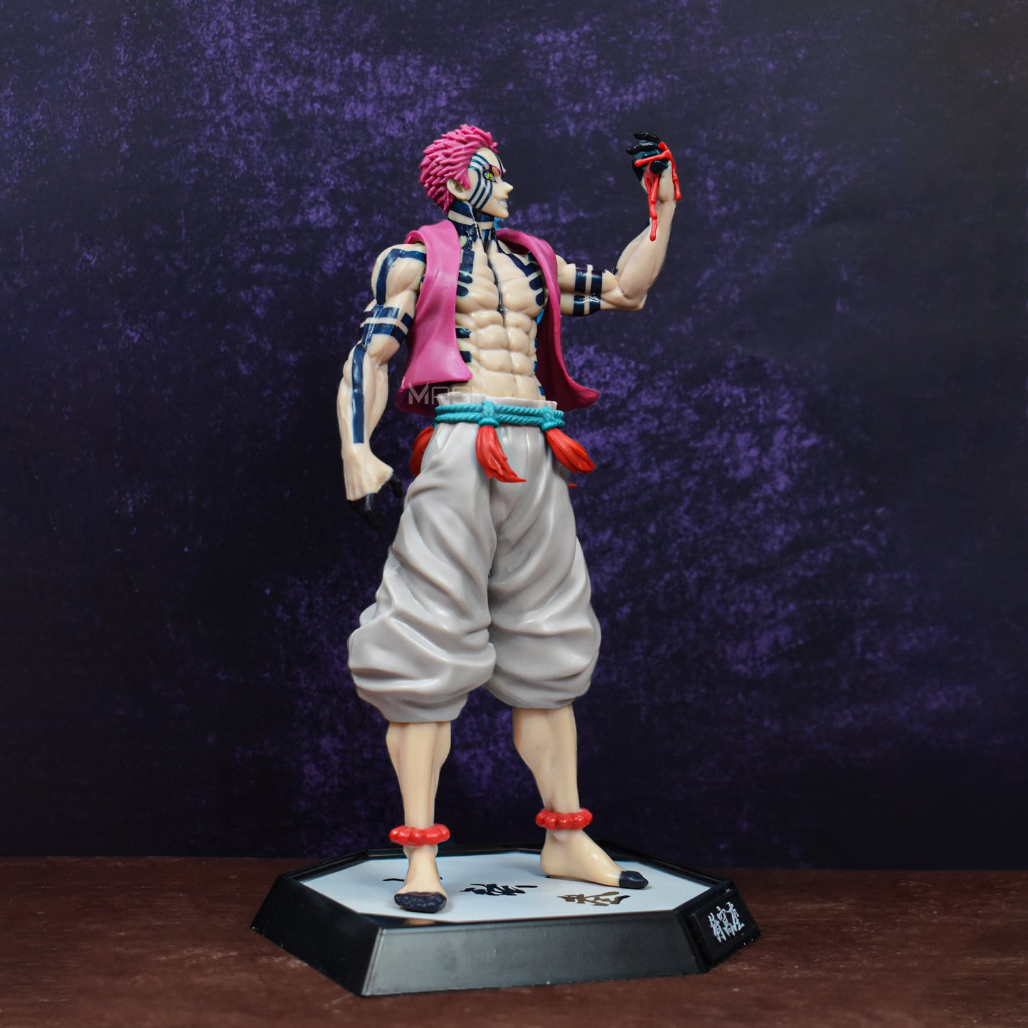Akaza (Upper Rank Three) Action Figure With Stand (30 Cm Height) - Demon Slayer