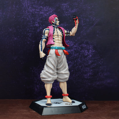 Akaza (Upper Rank Three) Action Figure With Stand (30 Cm Height) - Demon Slayer