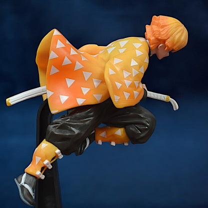 ZENITSU ICONIC POSE ACTION FIGURE WITH STAND - DEMON SLAYER