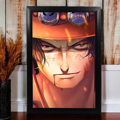 Portgas D. Ace A4 Size Photo Frame - One Piece
