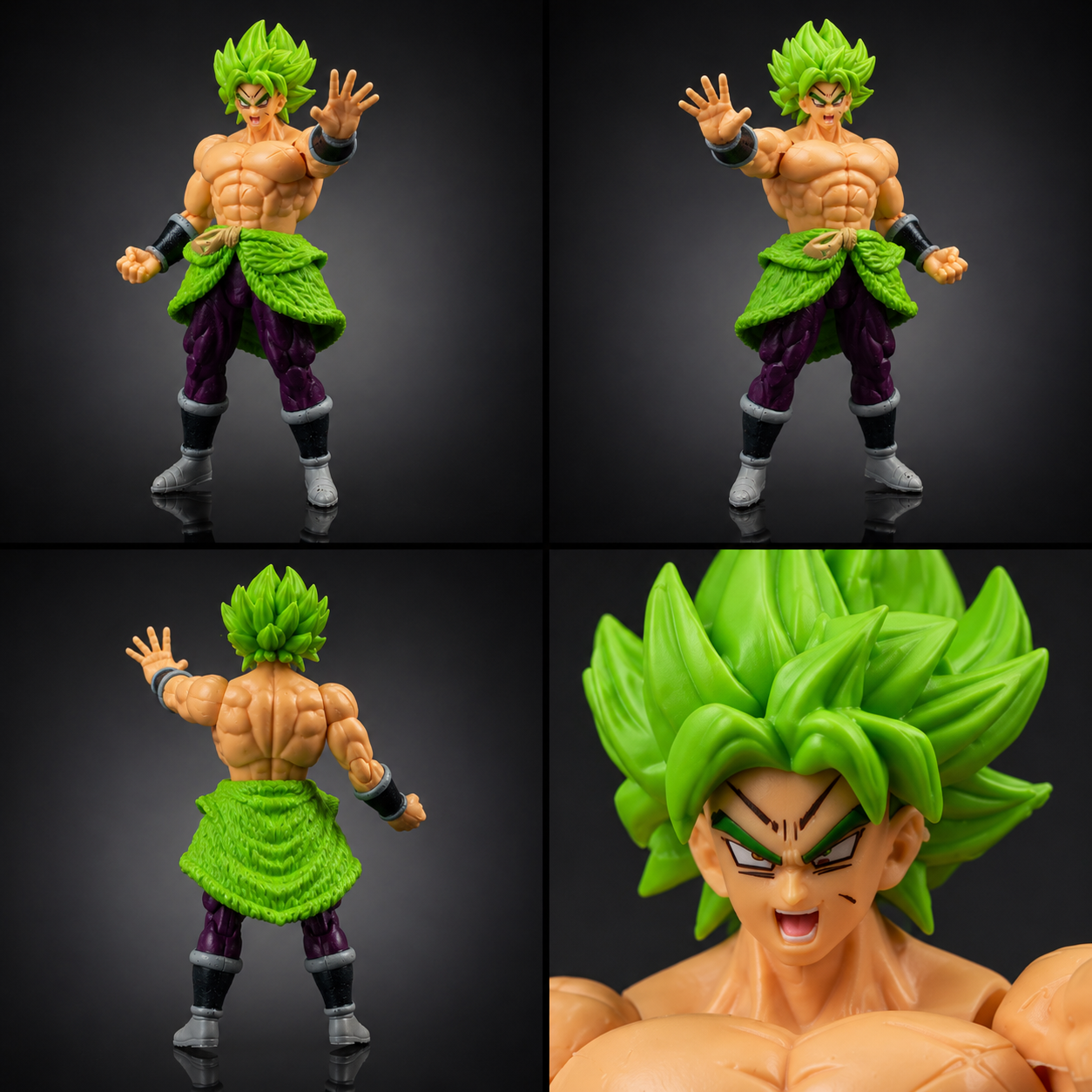Dragon Ball Super Broly Action Figure | Super Saiyan Broly Collectible | 18 cm PVC Display Figure