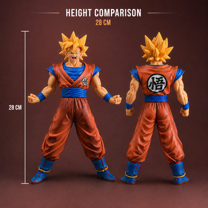 Goku Ssj2 Action Figure With Stand (28 Cm Height) - Dragon Ball Z