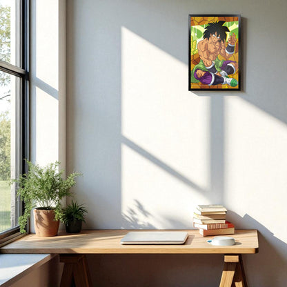 BROLY INNOCENT RARE PHOTO FRAME (A4 SIZE) - DRAGON BALL Z