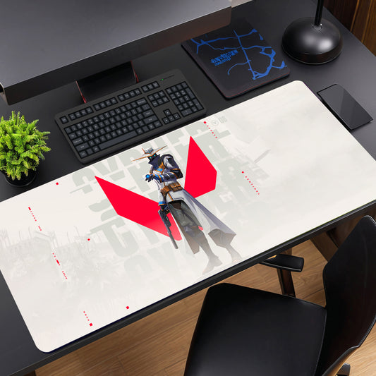 Valorant - Cypher Desk Mat (31 X 12 Inches) - Gaming Mouse Pad | Rubber Base Desk Mat