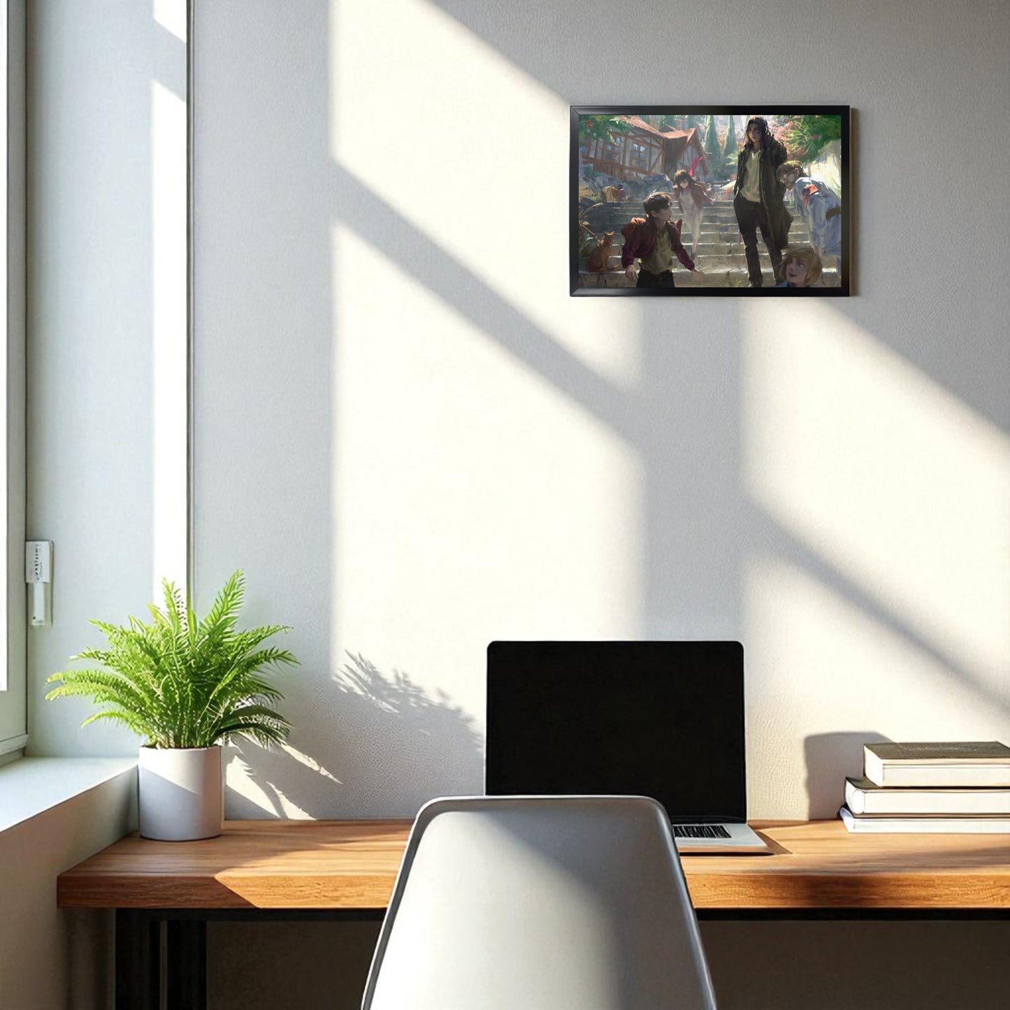 ATTACK ON TITAN ICONIC PHOTO FRAME (A4 SIZE) - ATTACK ON TITAN
