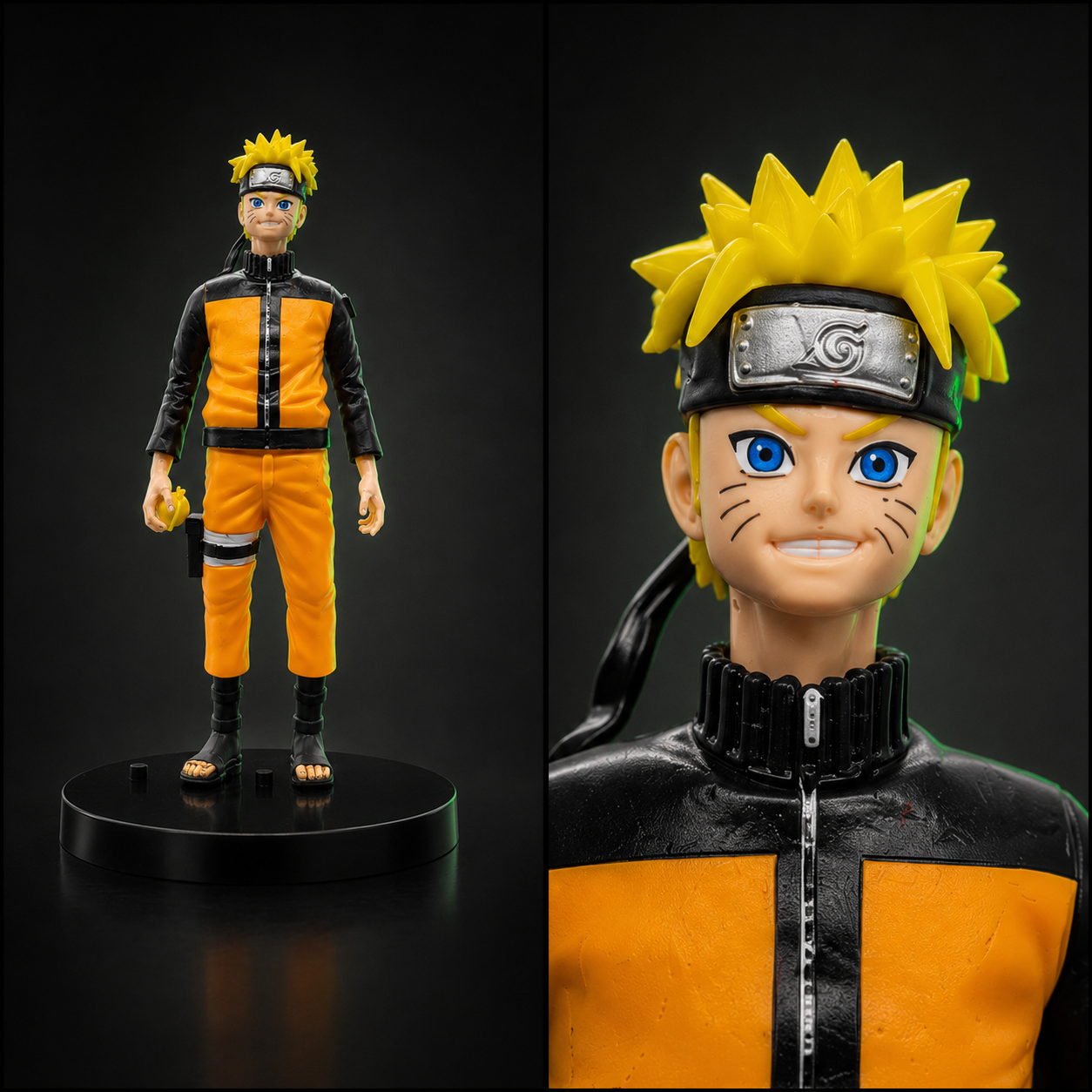 Naruto Uzumaki Action Figure – Naruto Shippuden Collectible PVC Statue (18 cm)