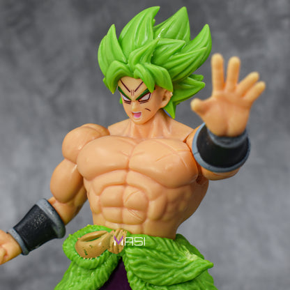 SSJ Green Broly Self Standing Action Figure (18 Cm Height) - Dragon Ball Z