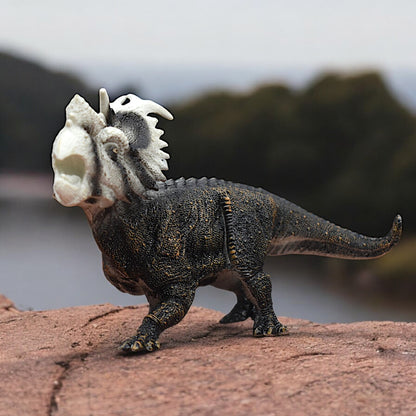Dinosaur Action Figure - Realistic 10-Inch Pachyrhinosaurus Toy