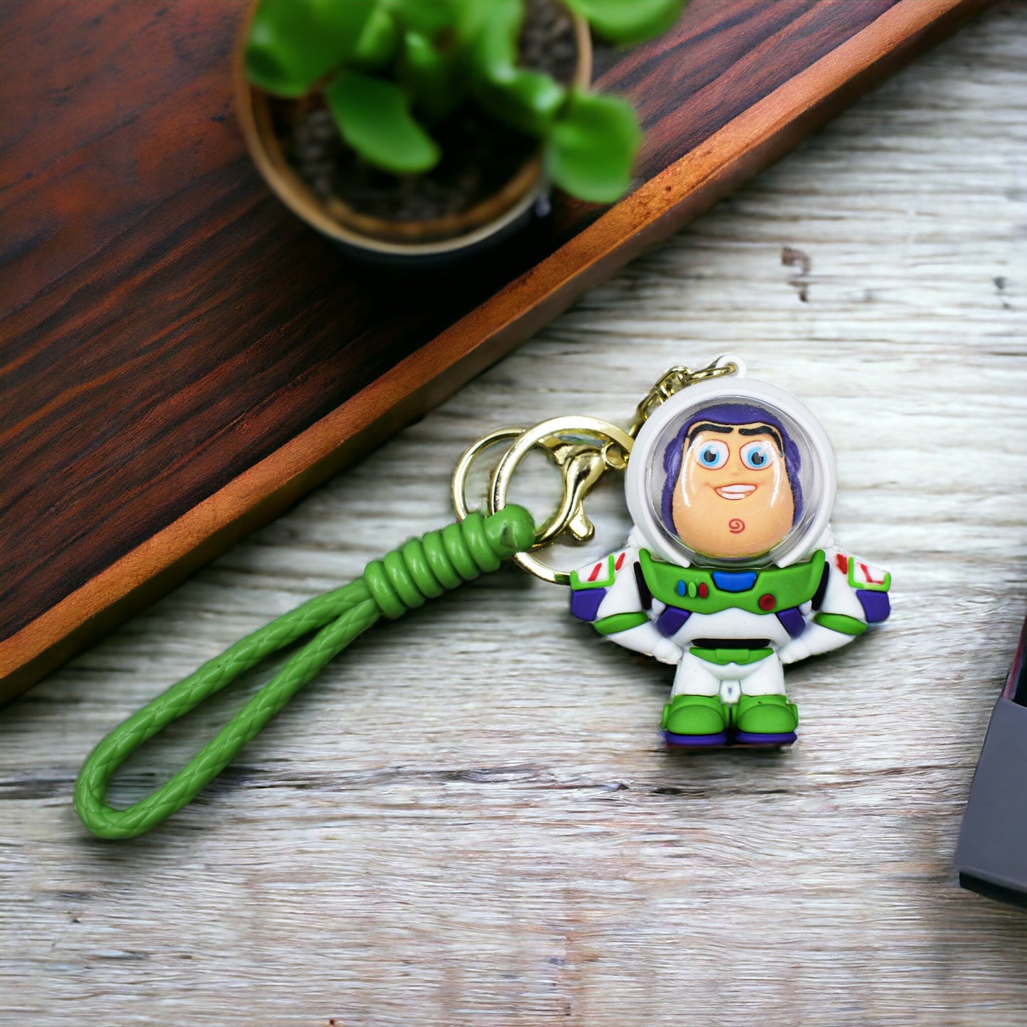 Buzz Lightyear Silicon Rubber Keychain - Toy Story