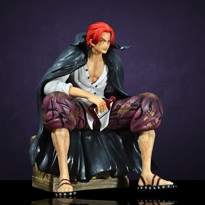SHANKS SITTING FIGURINE WITH 2 REPLACEABLE HANDS 20 cm Height) - ONE PIECE