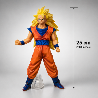 Super Saiyan 3 Goku Action Figure with Stand (25 CM) – Dragon Ball Z