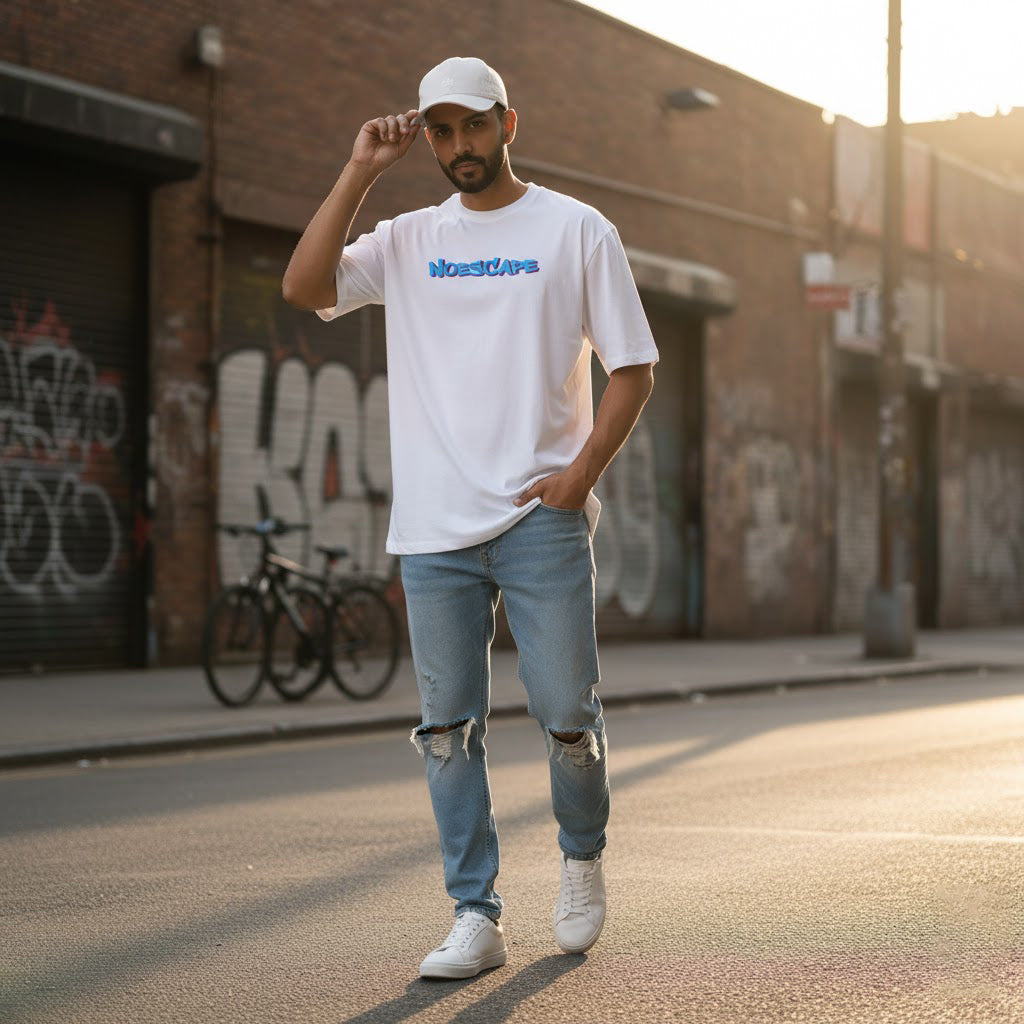 NoEscape Oversized Streetwear Style T-shirt (100% PREMIUM COTTON)