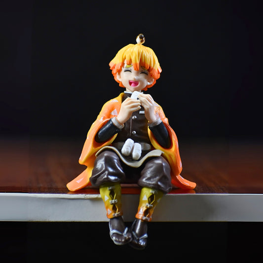 Zenitsu Sitting Action Figure - Demon Slayer