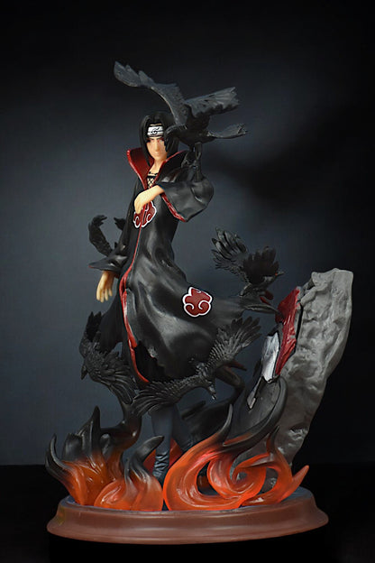 ITACHI UCHIHA ACTION FIGURE WITH 2 REPLACEABLE FACES (26 CM HEIGHT) - NARUTO