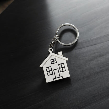Dream House Premium Metal Keychain