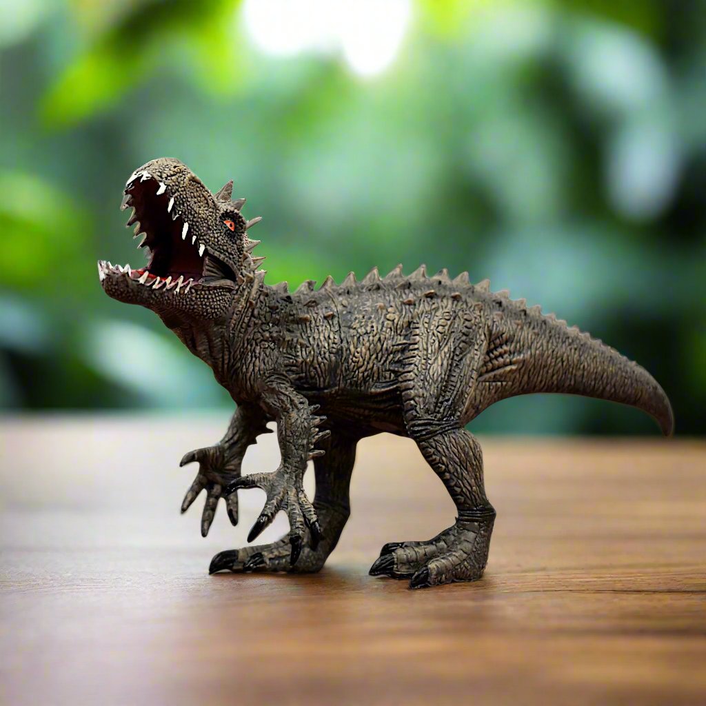 Indominus Rex Dinosaur Toy - Realistic 10-inch Action Figure With Openable Mouth