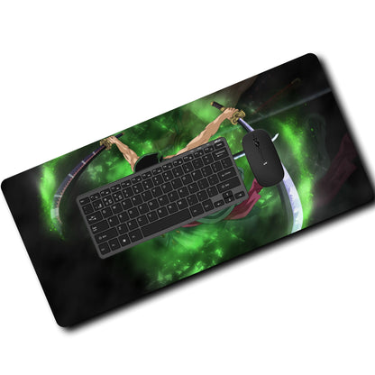 Roronoa Zoro Mouse Pad (23 X 11 Inches) - Gaming Mouse Pad