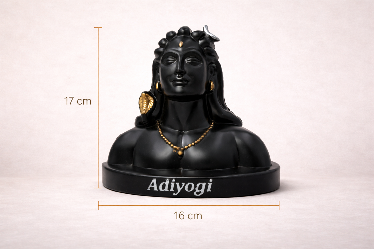 Adiyogi Idol (17 cm) - Symbol of Meditation, Inner Peace & Spiritual Growth