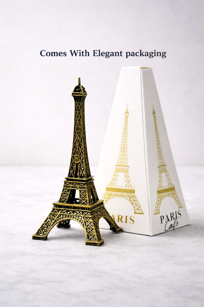 Eiffel Tower Miniature Statue - Premium Metal Paris Showpiece |Romantic Gift for Couples | Desk Decor | Home Decoration | Travel Lover Gift