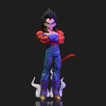 VEGETA SSJ4  STANDING ACTION FIGURE WITH STAND (28 CM HEIGHT) - DRAGON BALL Z/GT