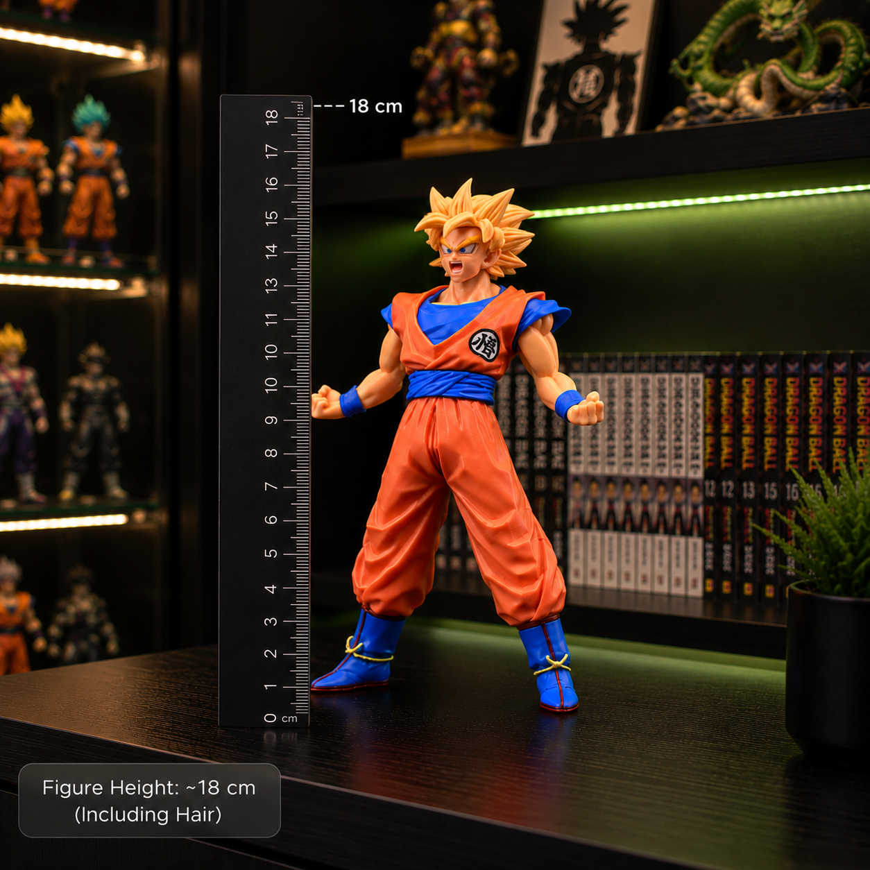 Dragon Ball Z Super Saiyan 2 Goku Action Figure | 18 cm Anime Collectible