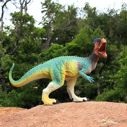 Dinosaur Action Figure - Realistic 10-inch Carnotaurus Toy