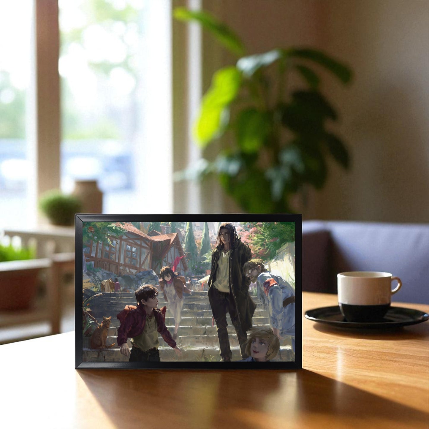 ATTACK ON TITAN ICONIC PHOTO FRAME (A4 SIZE) - ATTACK ON TITAN