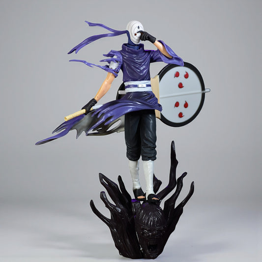 OBITO UCHIHA SPECIAL EDITION ACTION FIGURE WITH DUAL REPLACEABLE HEAD (28 CM HEIGHT) - NARUTO