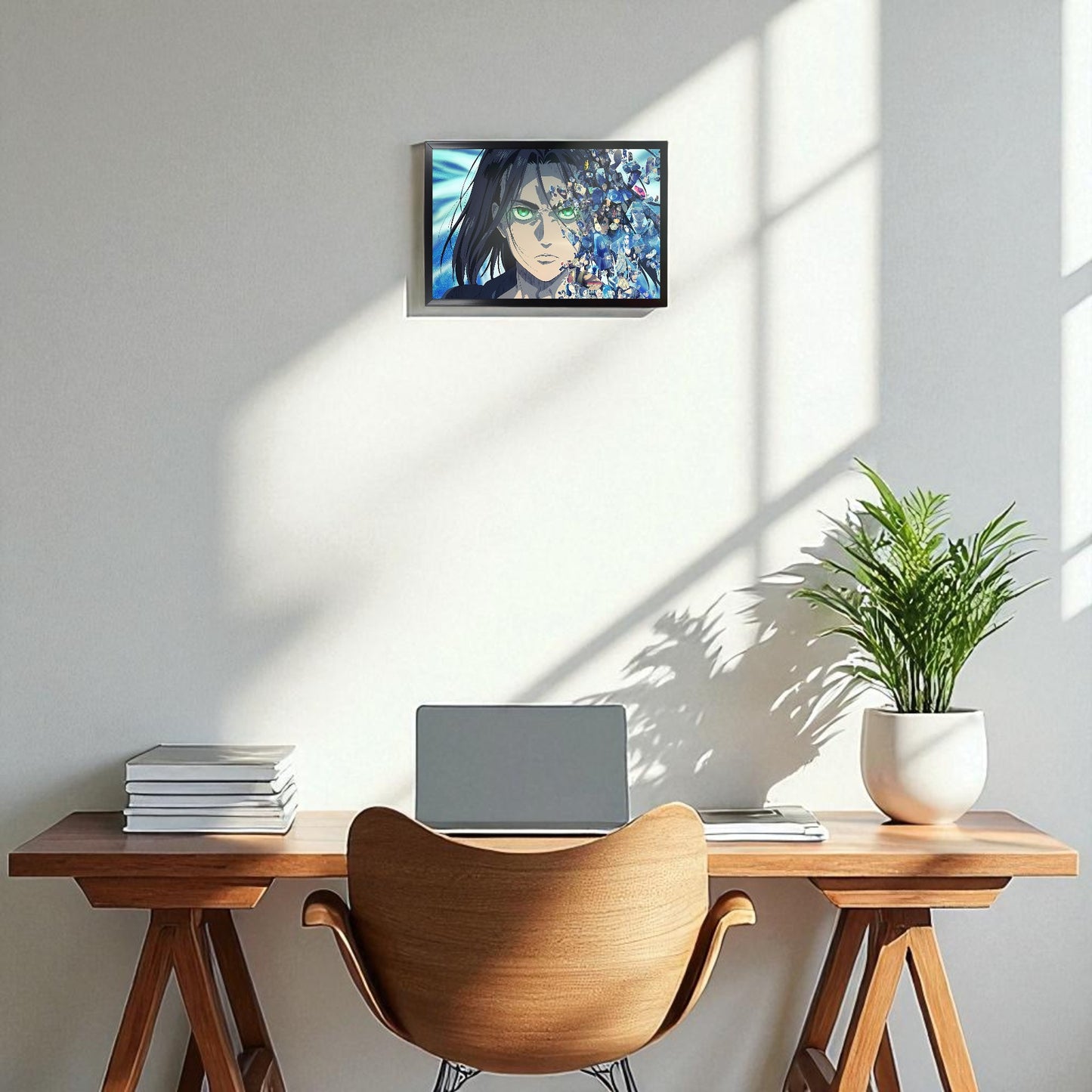 EREN YEAGER PHOTO FRAME (A4 SIZE) - ATTACK ON TITAN